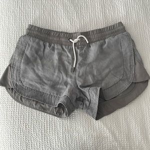 ATHLETA gray shorts